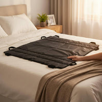 Turning Assist Easy Grip Handles Bed Repositioning Belt Wear Resistant Patient Lifting Sheet for Caregivers