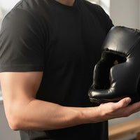 Boxing Headgear Lightweight Combat Arts Headgear Full Face Coverage for Adults
