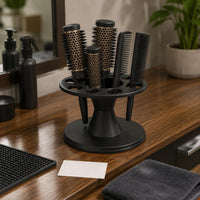 Hairbrush Storage Holder Tabletop Hairbrush Organizer Neat and Tidy and Orderly Desktop Brush Stand