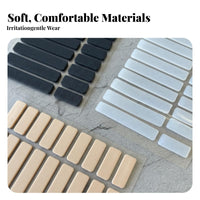 60 Pieces Cut to Fit Band Size Adjuster Soft and Comfortable Invisible Band Spacer Pad
