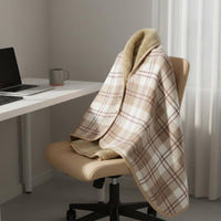 Versatile Rest Blanket Multifunctional Fleece Blanket Extra Thick Home Textile for Office Workers