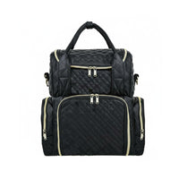 Double Layer Nail Bag Portable Nail Tech Bag Handle for Salon