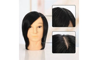 Human Hair Mannequin Head Sturdy Mannequin Head with Stand Sturdy for Students