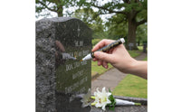 Tombstone Marker Pen Waterproof Memorial Inscription Pen Fast-Drying