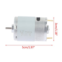 Hair Trimmer Replacement Motor's Metal Terminals Motor Light Gray Housing Repair Part
