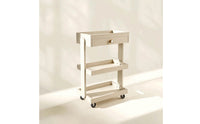 Salon Cart with Drawers 3-Tier Beauty Salon Cart Mobile for Salons