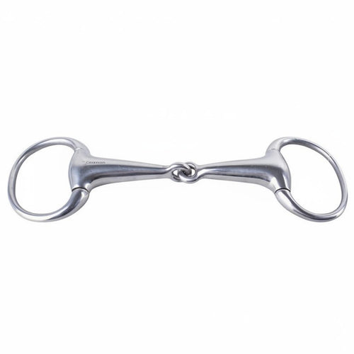 Double Jointed Horse Polished Silver Equine Tack Polished Finish for Riding