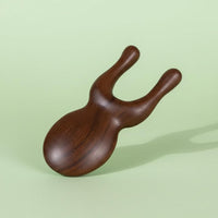Frog Shaped Massage Tool Ergonomic Design Meridian Massage Comb Hand Polished