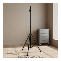 Hairdressing Practice Head Stand Construction Adjustable Hairpiece Head Tripod Foldable Design Cosmetology Mannequin Stand Beauty School