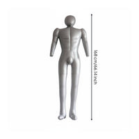 Inflatable Mannequin Portable Inflatable Body Form Easy Storage
