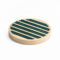 Wooden Ring Tray Wood Ring Holder Jewelry Storage Tray Solid Wood Display Raised Rim for Secure Placement Suitable for Gift Giving Home Decoration Store Showcase Personal Jewelry Organization