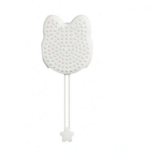 Double-Sided Grooming Glove Fine Comb Teeth Silicone Grooming Glove