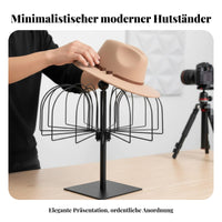 Freestanding Hat Display Stand Space-Saving Design Freestanding Hat Rack