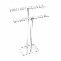 Double-Sided Necklace Holder Elegant Necklace Display Stand Easy to Clean