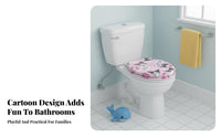 Easy Installation Cartoon Toilet Seat No Slamming Quick Release Toilet Seat Heavy Duty Bathroom Hardware for Children, Homeowners, DIY Renovators, Home, Restroom