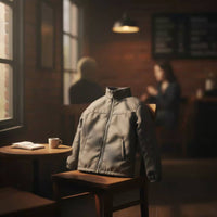 1/6 Scale Jacket Stylish Design Male Fighter Figure Outerwear Action Figure Coat Realistic Feature Miniature Jacket Great Gift