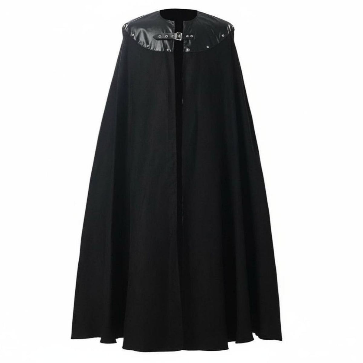 Medieval knight's Cloak Full Length Costume Apparel Riveted Collar