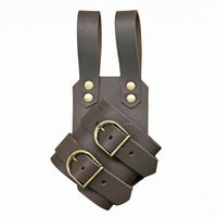 Leather Blade Frog Multiple Holes Belt Blade Frog Sturdy