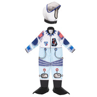 Kids Astronaut Costume Shoulder Strap Children's Dress-Up