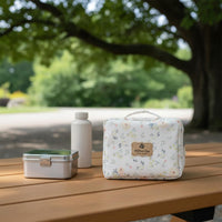 Wooden Makeup Toy Set Educational Toy Cosmetic Bag Fine Movement Skills