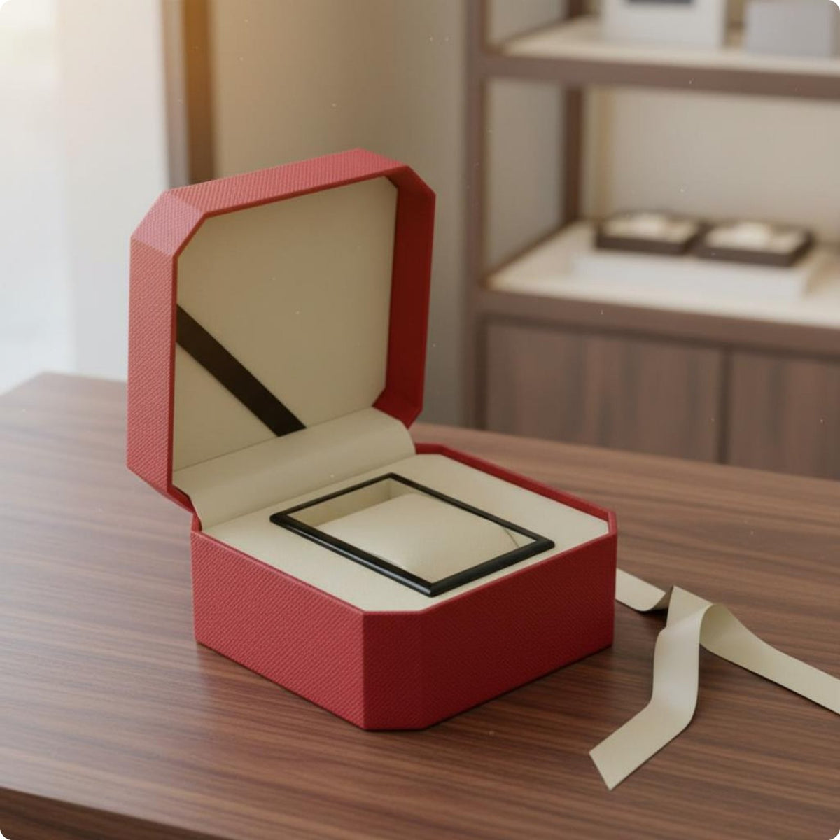 Octagonal Watch Box Jewelry Storage Flip Lid Watch Box Scratch Protection