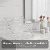 Acrylic Display Riser Multi-Functional Clear Tiered Stand Multifunctional