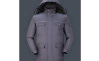 Anti-Static Safety Jacket Wear-Resistant Padded Work Parka Thickened & Warm