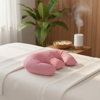 M Shape Chest Pillow Pressure Relief Chest Cushion Ergonomic Design for Spa