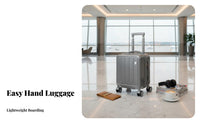 Airline Approved Multifunctional Trolley Case Lightweight Carry-on Luggage Combination Lock Rolling Suitcase Adjustable Handle for Travelers, Business Professionals, Students, Short Trip Trips, Vacations, Airports, Overnight Stays