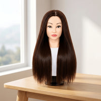 Hairdressing Mannequin Head Natural-Looking for Braiding Practice
