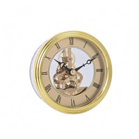 Round Clock Insert Transparent Case Clock Face Insert Decorative Home Decor