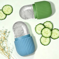 Silicone Facial Ice Mold Domed Face Massager Rounded