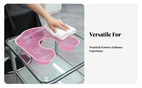 Prevents Spills Hair Perm Neck Tray Thickened Design Shoulder Water Collect Ing Basin Soft Textile Border for Barbers, Clients