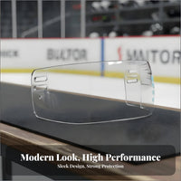 Shock Resistant Hockey Helmet Visor High-Clarity Hockey Visor Anti-Scratch for Floorball