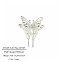 DIY Inlay Brooch Finding Alloy Material Craft Supply for Crafters