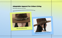 jean Fedora Hat, Wide Brim, Womens Fall urban chic, Travel