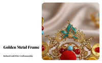 Traditional Chinese Attire Hair Accessory Elegant Design Chinese Design Hair Crown Chinese Design Tassel Headwear Intricate