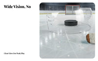 Shock Resistant Hockey Helmet Visor High-Clarity Hockey Visor Anti-Scratch for Floorball