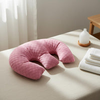 M Shape Chest Pillow Pressure Relief Chest Cushion Ergonomic Design for Spa