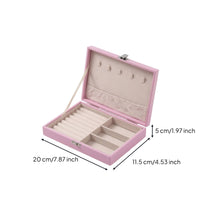 Necklace Organizer Box with Hooks Versatile for Dresser, Women