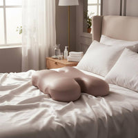 Memory Foam Pillow Breathable Cover Lateral Sleeper Pillow Face Friendly Sleep Accessory for Students, Adults
