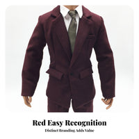 1/6 Scale Suit Set Lifelike Appearance 1/6 Scale Male Suit Authentic Design