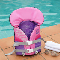 Kids Life Jacket Lightweight Toddler Buoyancy Aid Portable for Swimming, Boating