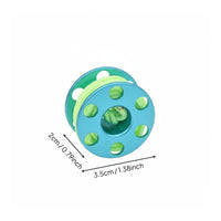 Mini SMB Keychain Long-Lasting Underwater Diving Marker Buoy High Visibility