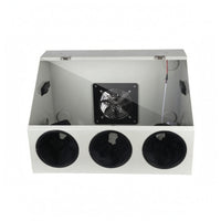 Polishing Guard Box Sleeve Ports Grinding Enclosure Box Hinged Lid