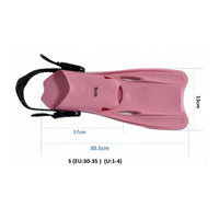 Mask Snorkel Fins Set Clear Lens Snorkel Mask and Fins Set Portable for Swimming