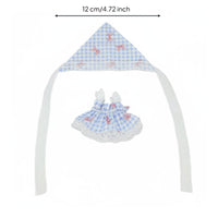 10cm Doll Dress Set Variety of Styles Doll Bandana and Dress Set Ideal Gift