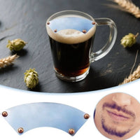 Cup Rim Beard Guard Portable Beard Drinking Guard Reusable for Pubs
