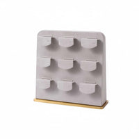 Microfiber Jewelry Display Elegant Look Stud Earring Organizer Minimalist Design