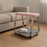 Pedicure Foot Rest with Tray Memory Foam Cushion for Spa, Home Use, Pedicurists